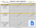 Goal Tracker Bullet Journal by Living a Sweeter Life is a printable excerpt from the How to Adult book
