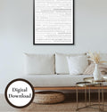 Positive Affirmations for Women Wall Decor - Digital Download